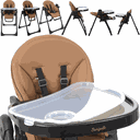 Ver imagem 3 de Cadeirinha de Alimentação Burigotto Prima Pappa Zero 3 Caramelo