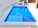 Ver imagem 1 de Borda Piscina Atérmica Linha Prime 50x50x2cm Cinza - Areia de Quartzo Ind. Cimentícia