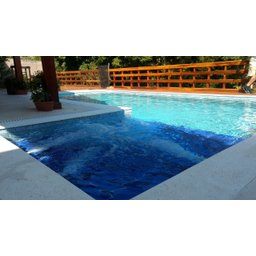 Borda Piscina Atérmica Linha Prime 50x50x2cm Cinza - Areia de Quartzo Ind. Cimentícia - 3