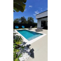 Borda Piscina Atérmica Linha Prime 50x50x2cm Cinza - Areia de Quartzo Ind. Cimentícia - 5