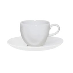 Xícara de Chá 220ml com Pires Branco - 3
