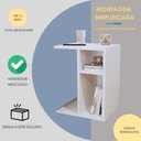 Ver imagem 3 de Mesa Lateral Sofá Mesinha de Apoio Canto Decoração Minimalista