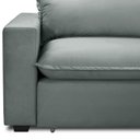 Ver mais imagens de Sofa Retratil Reclinavel 2 Lugares 2m Andreza Veludo Lansof Cinza