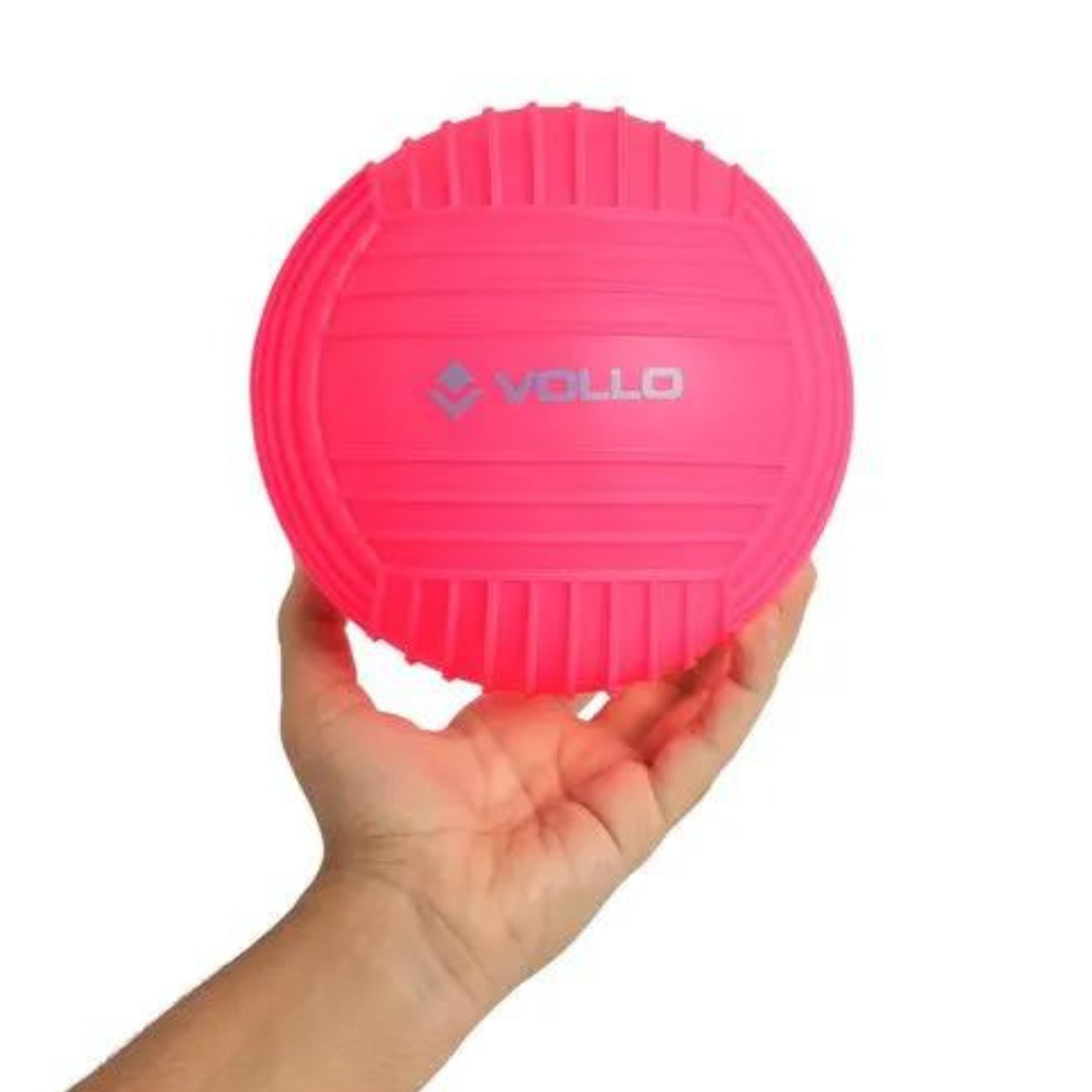 Bola para Polo Aquático Vollo com Grip Diâmetro 20cm:rosa - 3