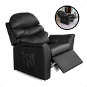Ver imagem 1 de Poltrona do Papai Reclinavel em Corino Sala Conforto Botão (preto)