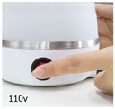 Ver imagem 3 de Chaleira Elétrica De Silicone Dobravel Esquenta Agua 600ml Portátil Pra Viagem 110v
