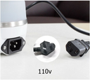 Ver imagem 4 de Chaleira Elétrica De Silicone Dobravel Esquenta Agua 600ml Portátil Pra Viagem 110v