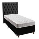 Ver imagem 1 de Cama Box + Colchão Solteiro D23 D23 Inducol + Cabeceira Estofada