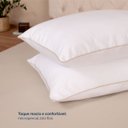 Ver imagem 3 de Kit Fronhas Linea Percal 200 Fios 50cm X 70cm 2 Peças - Bege