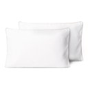 Ver imagem 1 de Kit Fronhas Linea Percal 200 Fios 50cm X 70cm 2 Peças - Bege