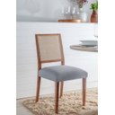 Ver imagem 1 de Kit 2 Capas para Assento de Cadeira, Cores Lisas