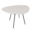 Ver imagem 3 de Conjunto Mesa de Jantar Soho Orgânica com 04 Cadeiras Next Est.preta - Off White e Cr Whisky
