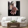 Quadro Decorativo Conceito Mão de Jesus - 90x60 Cm - 3