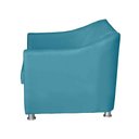 Ver imagem 6 de Kit Poltrona Namoradeira 2 Poltronas Decorativa 68 cm Tilla: Turquesa