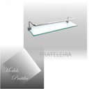Ver imagem 2 de Prateleira em Vidro Proteção Kit 3 Peças Prátika