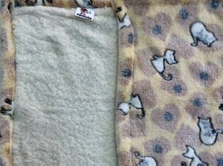 Cobertor Estampado 3 D Sherpa Infantil COBERTORES PARAHYBA beige Cat - 2