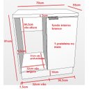 Ver imagem 3 de Balcão bancada bar mdf para embutir adega