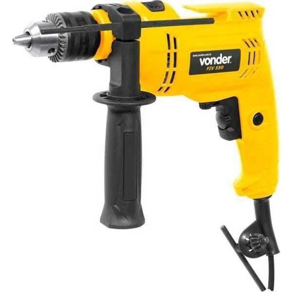 Furadeira de Impacto Reversível 550w 1/2 Fiv550 Vonder 220v