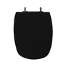 Assento Sanitário Poliéster para Louça Monte Carlo (deca) Aço (reb. Oculto) Ébano - 1
