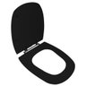 Assento Sanitário Poliéster para Louça Monte Carlo (deca) Aço (reb. Oculto) Ébano - 2