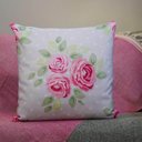 Ver imagem 5 de Kit com 4 Capas para Almofadas Decorativas Rosas