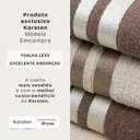 Ver imagem 7 de Jogo de Toalhas de Algodão 4 Peças Banho e Rosto Karsten - Emcompre