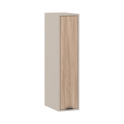 Armário Aéreo 20cm 1 Porta Stylo Luciane Móveis Cinammon/cumaru