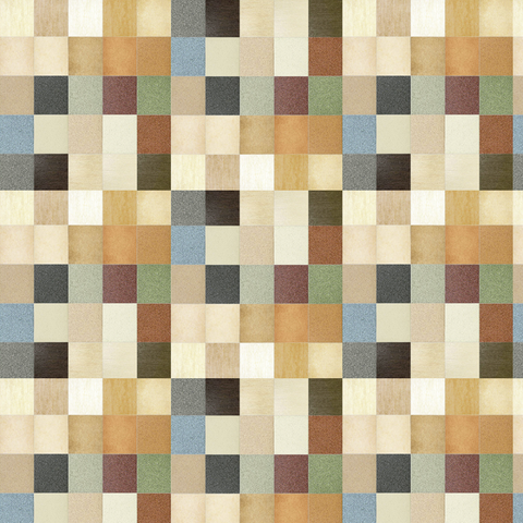 Papel de Parede Pastilhas Moderno  Autocolante Lavável Adesivo