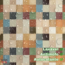 Ver imagem 4 de Papel de Parede Pastilhas Moderno Autocolante Lavável Adesivo