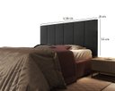 Ver imagem 4 de Cabeceira Cama Box Queen 1.58 Flora:Preto