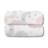 Cobertor Infantil 0,80x1,10 Luxo Lua Rosa Bebê - 1
