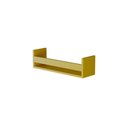 Ver imagem 4 de Kit Prateleira Porta Brinquedo 60 x 12cm MDF Amarela com Suporte Invisível