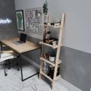 Ver imagem 3 de Kit 2 Estantes Em Oferta Em Oferta Escovada De Sala Kit 2 Estantes Technox