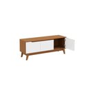 Ver imagem 4 de Rack Kappesberg 3 Portas Canela/branco 136cm