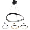 Ver imagem 1 de Lustre Luminaria Pendente 3 em 1 Decoraçao Teto Sala Estar Quarto Iluminaçao Teto Loja Comercio Casa