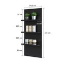 Ver imagem 5 de Bancada Mesa Gourmet para Cozinha com Painel Suprema Luciane Móveis