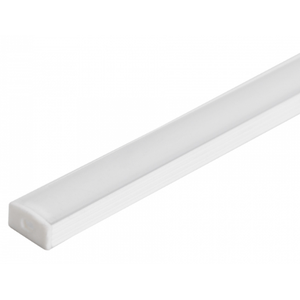 Perfil de Sobrepor Slim 17x7mm Barra de 2m Branco