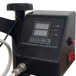 Prensa Térmica Sublimadora Máquina Estampar Caneta 220V Personalizada Imprimir Transfer Importway IW - 6