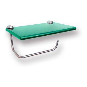 Papeleira C/ Suporte 16x13 Cm - 8mm - Verde