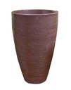 Ver imagem 4 de Kit 4 Vaso Planta 65x40 Oval Moderno Polietileno BGPLASTICOS FERRUGEM 017
