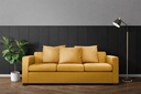 Ver imagem 4 de Painel Lambri Cabeceira King 180x203cm MDF Autoadesivo Parede: Preto