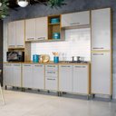 Ver imagem 1 de Cozinha Completa 6 Peças Áustria Valdemóveis Cinamomo/off White