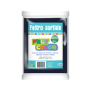 Ver imagem 1 de Feltro Feltcolor Liso Azul Marinho - 70cm X 50cm