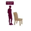 Ver imagem 5 de Conjunto Sala de Jantar Mesa Texas 180cm e 6 Cadeiras Athenas Marrom Turim / Naturalle