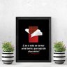Quadro Decorativo Barra De Chocolate 45x34cm - com vidro:Madeira preta - 2