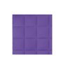 Cabeceira Quadrada Estofada Roma P02 140 Cm Casal Corano Cor Roxo - 2
