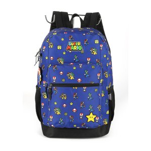 Mochila de Costas Super Mário Azul - Luxcel