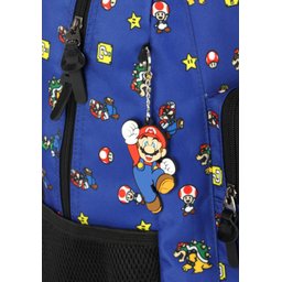 Mochila de Costas Super Mário Azul - Luxcel - 4