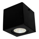Ver imagem 1 de Spot Plafon Mini Sobrepor Alumínio Preto Mr16 Gu10
