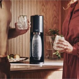 Máquina para Gaseificar Água Terra Sodastream Preta - 9